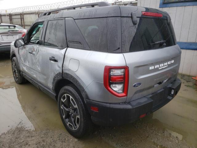 Photo 2 from auction – 2022 FORD BRONCO SPO with VIN 3FMCR9C67NRD38215