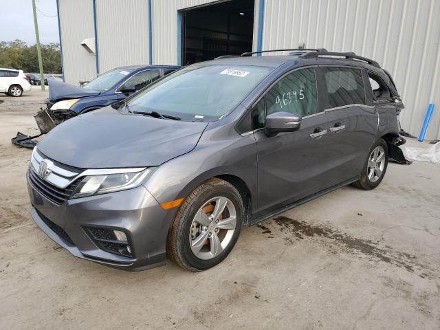 HONDA ODYSSEY EX 2018 with VIN 5FNRL6H57JB012554 - Photo from auction
