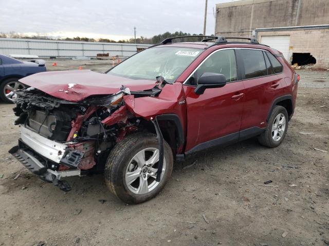 TOYOTA RAV4 LE 2021 with VIN JTMLWRFV7MD132285 - Photo from auction
