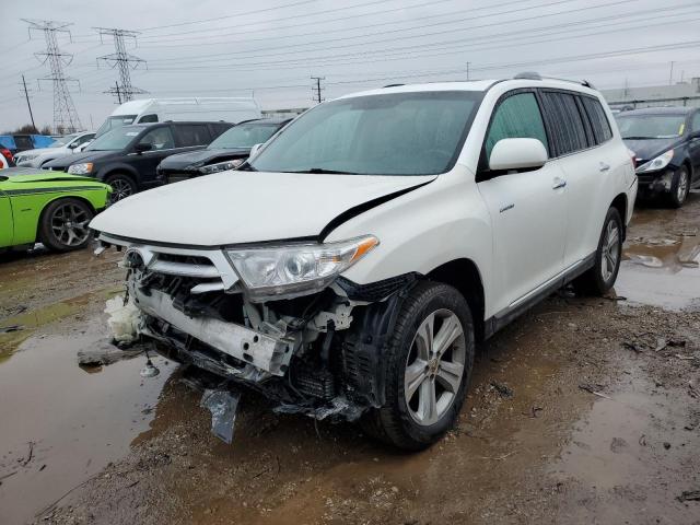 TOYOTA HIGHLANDER 2013 with VIN 5TDDK3EH4DS198953 - Photo from auction