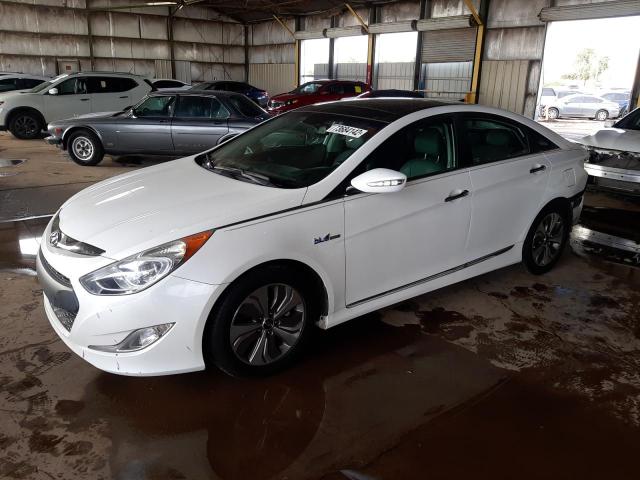 HYUNDAI SONATA HYB 2015 with VIN KMHEC4A41FA132656 - Photo from auction