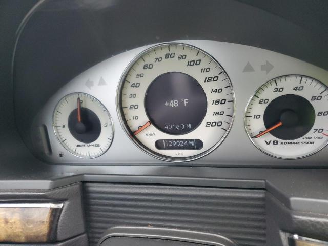 Photo 9 from auction – 2005 MERCEDES-BENZ E 55 AMG with VIN WDBUF76J35A672627