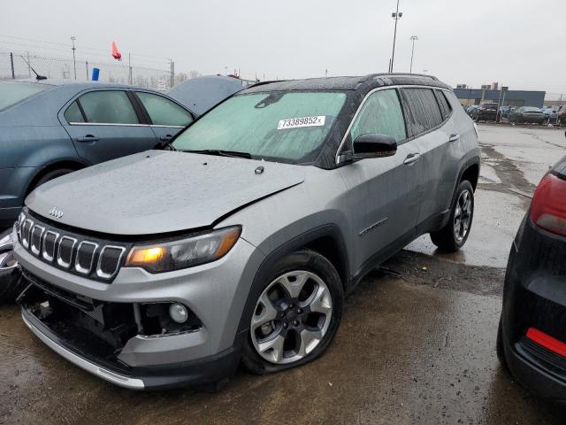 Снимка 1 от търг – 2022 JEEP COMPASS LI с VIN 3C4NJDCB5NT131183