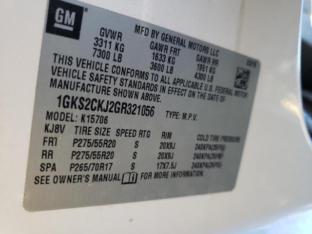 Photo 14 from auction – 2016 GMC YUKON DENA with VIN 1GKS2CKJ2GR321056