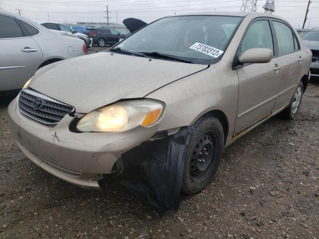 TOYOTA COROLLA CE 2005 with VIN 1NXBR32E25Z449944 - Photo from auction