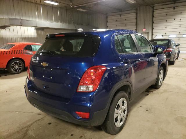 Photo 3 from auction – 2017 CHEVROLET TRAX LS with VIN 3GNCJKSB7HL168213