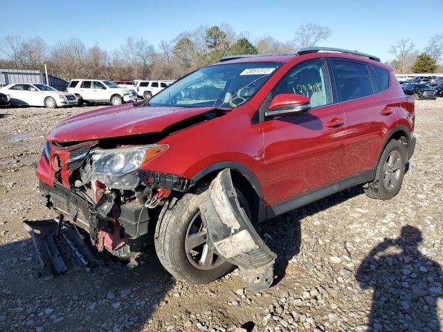 TOYOTA RAV4 XLE 2015 with VIN 2T3WFREV1FW131587 - Photo from auction