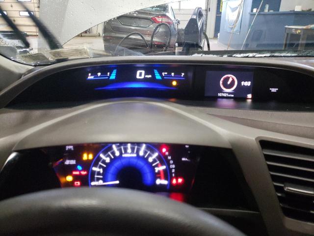 Photo 9 from auction – 2012 HONDA CIVIC LX with VIN 2HGFB2F55CH612683