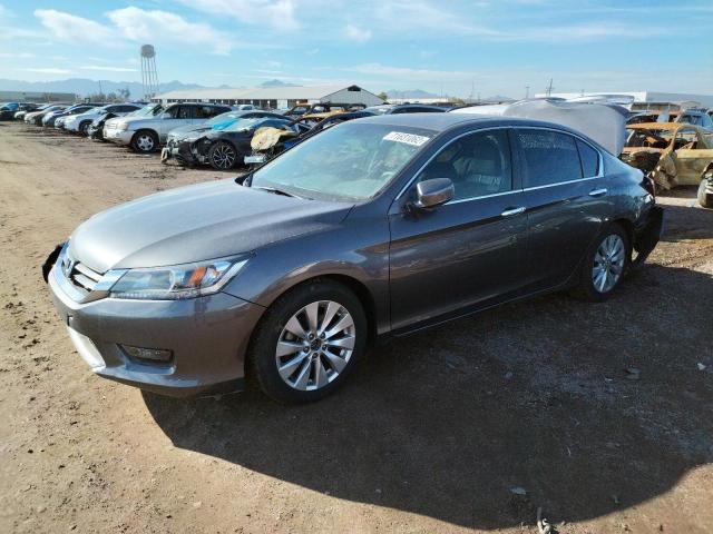 HONDA ACCORD EXL 2015 with VIN 1HGCR2F85FA012211 - Photo from auction