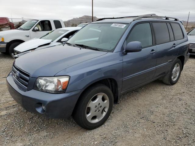 TOYOTA HIGHLANDER 2006 with VIN JTEDP21A760122312 - Photo from auction