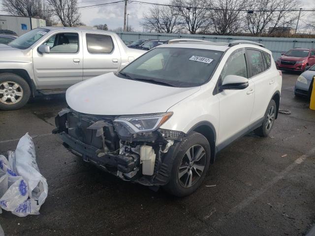 TOYOTA RAV4 XLE 2017 with VIN JTMRFREV9HD204394 - Photo from auction