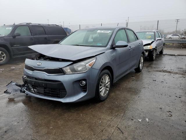 KIA RIO EX 2018 with VIN 3KPA35AB6JE118510 - Photo from auction