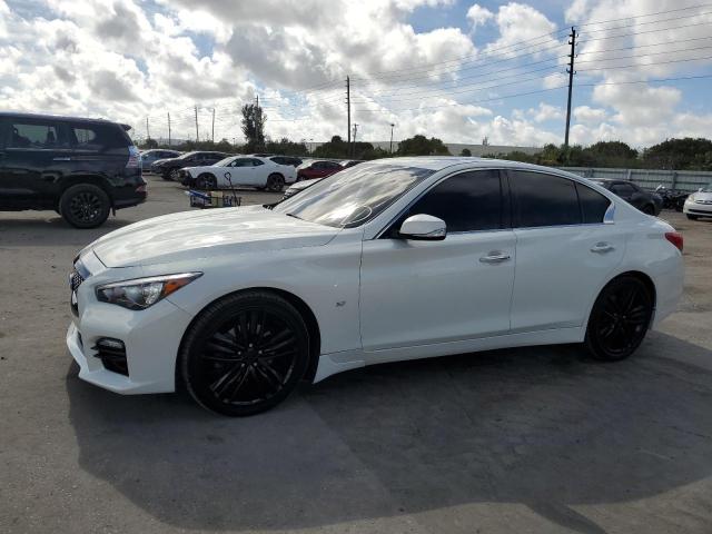INFINITI Q50 BASE 2014 with VIN JN1BV7AP3EM671017 - Photo from auction