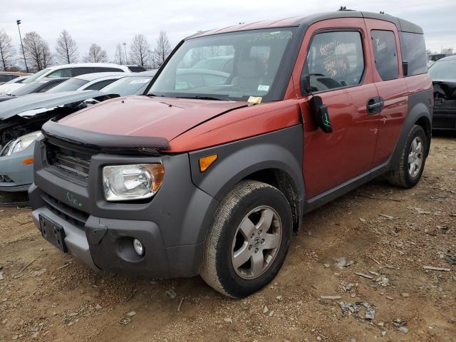 HONDA ELEMENT EX 2003 with VIN 5J6YH28643L031832 - Photo from auction