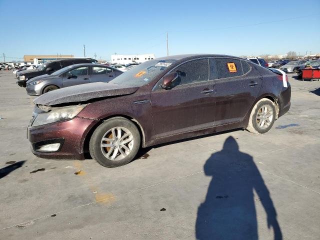 KIA OPTIMA LX 2013 with VIN 5XXGM4A75DG129149 - Photo from auction