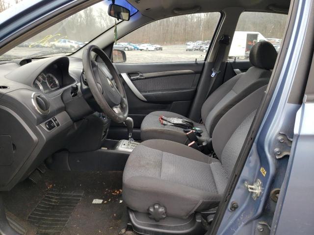 Photo 7 from auction – 2007 CHEVROLET AVEO LT with VIN KL1TG56627B150165