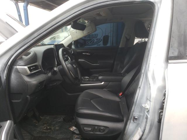 Photo 7 from auction – 2020 TOYOTA HIGHLANDER with VIN 5TDGZRBH8LS028528