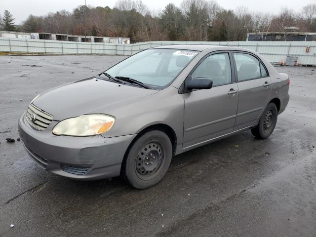TOYOTA COROLLA CE 2003 with VIN 2T1BR32E93C031637 - Photo from auction