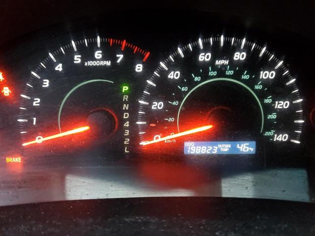 Photo 9 from auction – 2009 TOYOTA CAMRY BASE with VIN 4T4BE46K19R048513