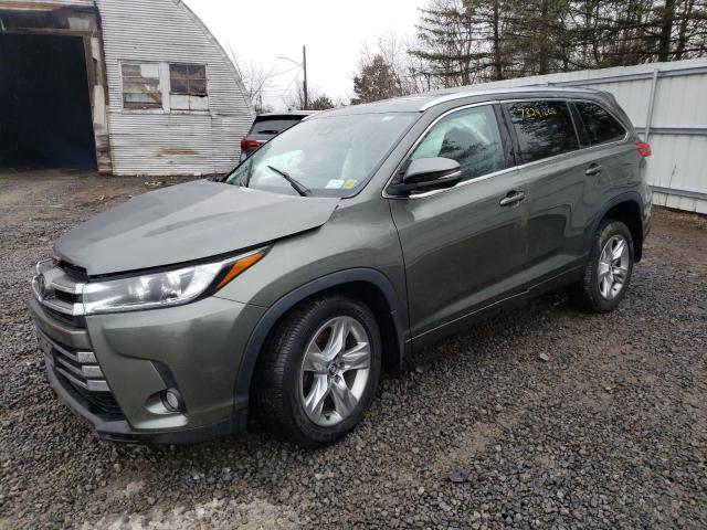 TOYOTA HIGHLANDER 2017 with VIN 5TDDZRFH8HS403967 - Photo from auction