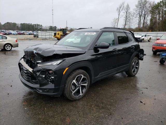 CHEVROLET TRAILBLAZE 2022 with VIN KL79MTSL2NB044790 - Photo from auction