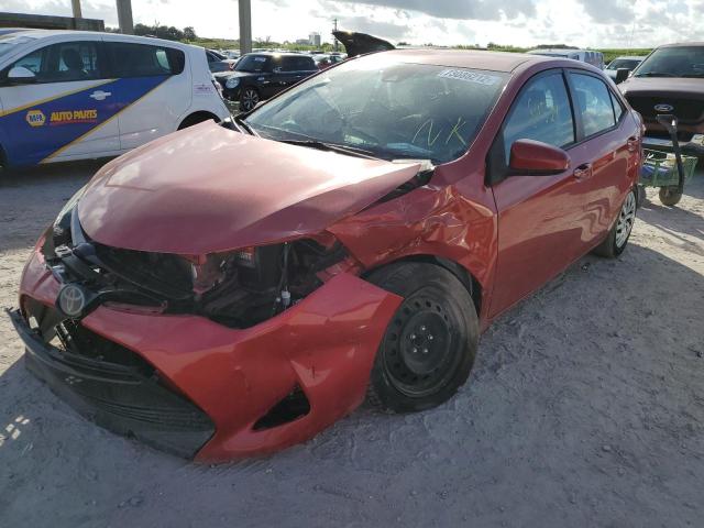 Photo 1 from auction – 2018 TOYOTA COROLLA L with VIN 5YFBURHE3JP748492
