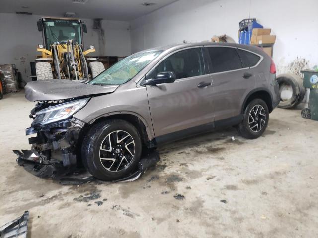 HONDA CR-V SE 2016 with VIN 5J6RM4H43GL119528 - Photo from auction