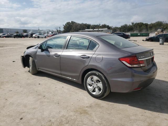 Photo 2 from auction – 2015 HONDA CIVIC LX with VIN 19XFB2F56FE022748