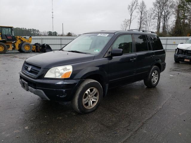 HONDA PILOT EXL 2004 with VIN 2HKYF18694H577358 - Photo from auction