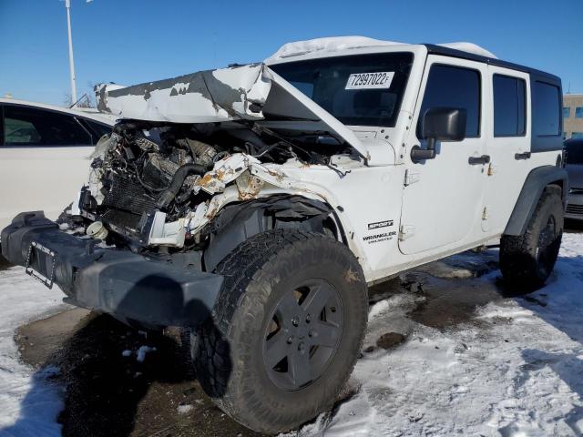 JEEP WRANGLER U 2015 with VIN 1C4BJWDG9FL767921 - Photo from auction