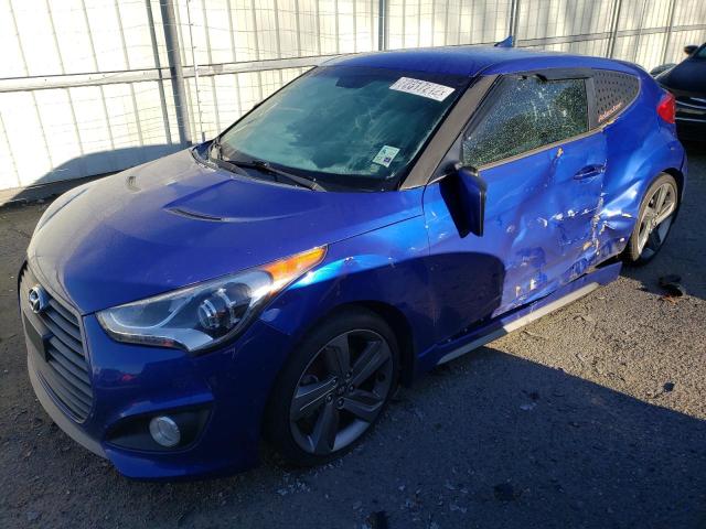 HYUNDAI VELOSTER T 2014 with VIN KMHTC6AE3EU182807 - Photo from auction