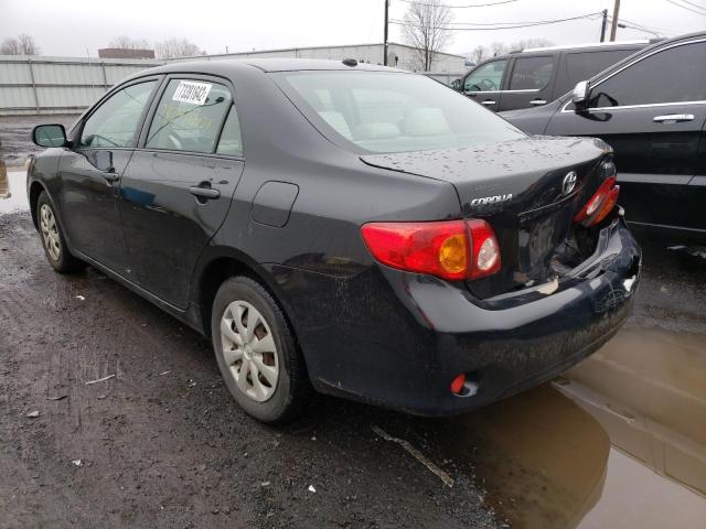 Photo 2 from auction – 2009 TOYOTA COROLLA BA with VIN JTDBL40E399077053