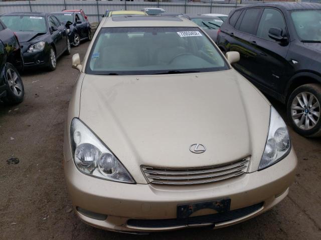 Photo 5 from auction – 2004 LEXUS ES 330 with VIN JTHBA30G440004075