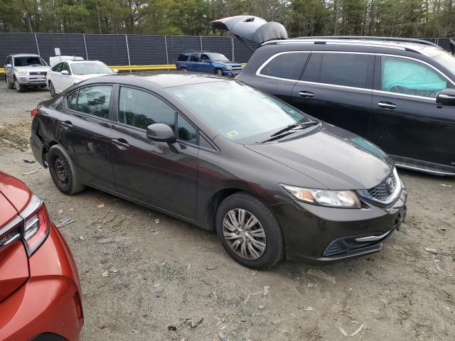 Photo 4 from auction – 2013 HONDA CIVIC LX with VIN 19XFB2F50DE033421