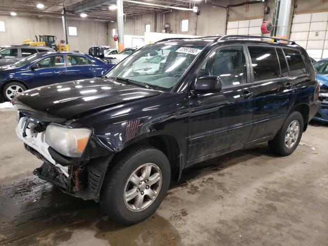 TOYOTA HIGHLANDER 2006 with VIN JTEEP21A960160404 - Photo from auction