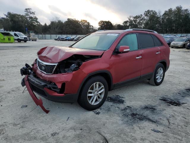 KIA SORENTO LX 2015 with VIN 5XYKT3A64FG662249 - Photo from auction