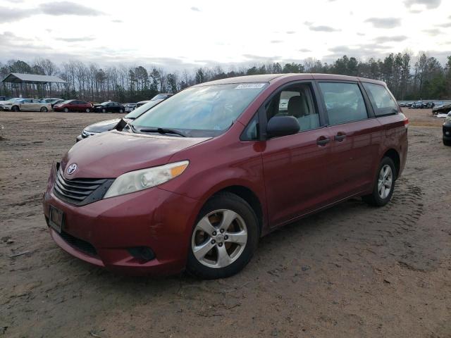 TOYOTA SIENNA 2011 with VIN 5TDZK3DC3BS036336 - Photo from auction