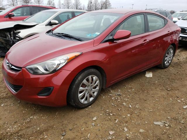 HYUNDAI ELANTRA GL 2012 with VIN KMHDH4AE7CU360323 - Photo from auction