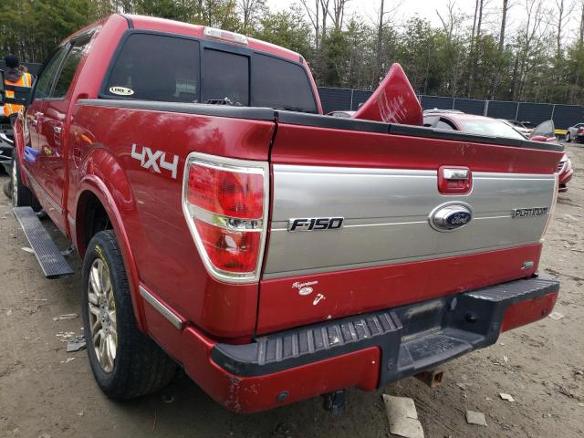 Photo 2 from auction – 2010 FORD F150 SUPER with VIN 1FTFW1EV8AFC03798