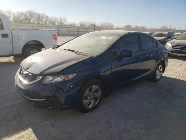 Photo 1 from auction – 2014 HONDA CIVIC LX with VIN 2HGFB2F53EH514299