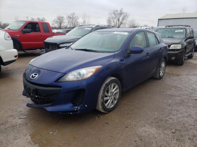 MAZDA 3 I 2012 with VIN JM1BL1L7XC1527735 - Photo from auction