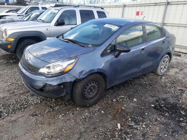 KIA RIO LX 2016 with VIN KNADM4A38G6654965 - Photo from auction