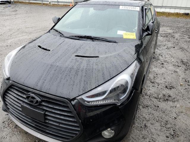 HYUNDAI VELOSTER T 2015 with VIN KMHTC6AE8FU244557 - Photo from auction