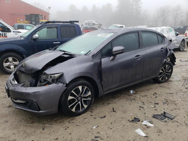 HONDA CIVIC EX 2014 with VIN 2HGFB2F80EH545813 - Photo from auction