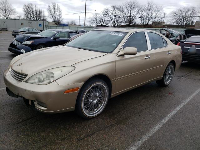 LEXUS ES 330 2004 with VIN JTHBA30G245025896 - Photo from auction