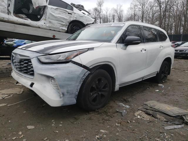 TOYOTA HIGHLANDER 2020 with VIN 5TDGZRBH8LS028528 - Photo from auction