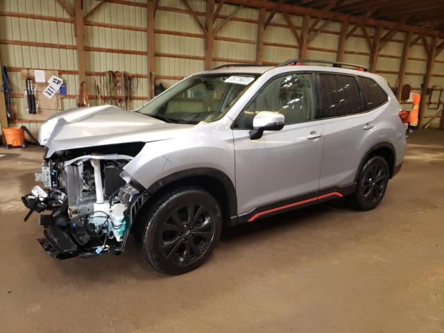 SUBARU FORESTER S 2019 with VIN JF2SKEKCXKH559620 - Photo from auction