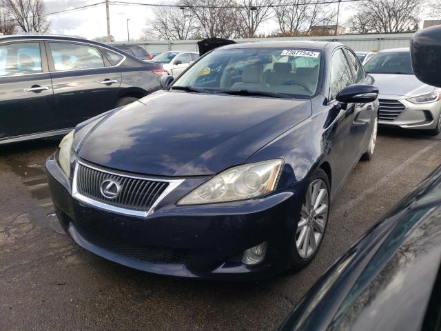 LEXUS IS 250 2009 with VIN JTHCK262692030857 - Photo from auction