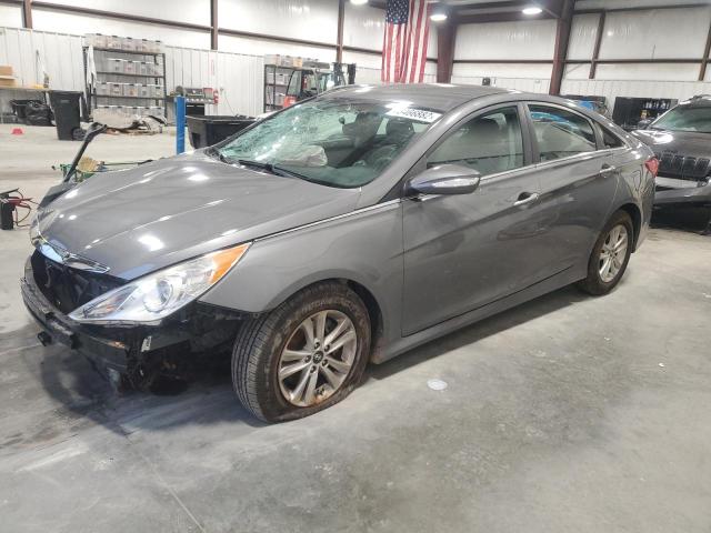 HYUNDAI SONATA GLS 2014 with VIN 5NPEB4ACXEH875709 - Photo from auction