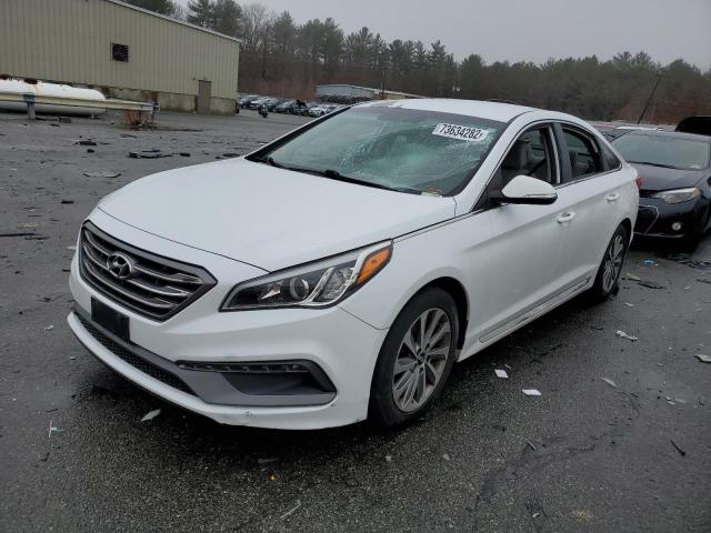 HYUNDAI SONATA SPO 2015 with VIN 5NPE34AF1FH024231 - Photo from auction